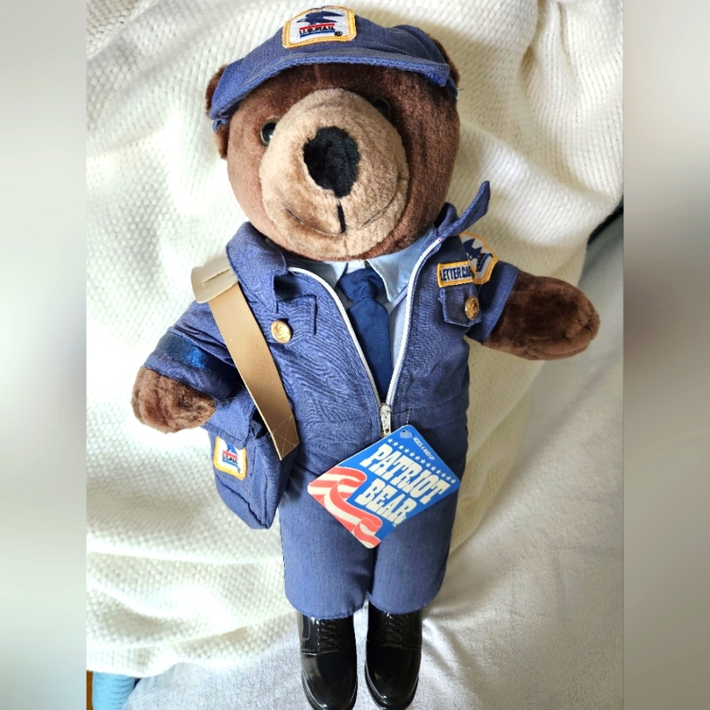 Vintage USPS Letter Carrier Bear